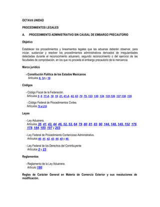 Manual de operacion aduanera