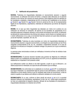 Manual de operacion aduanera