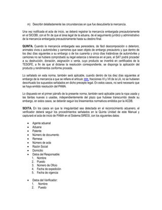 Manual de operacion aduanera