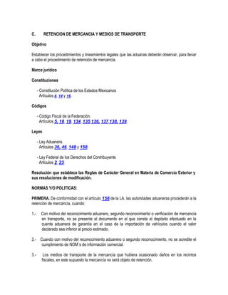 Manual de operacion aduanera