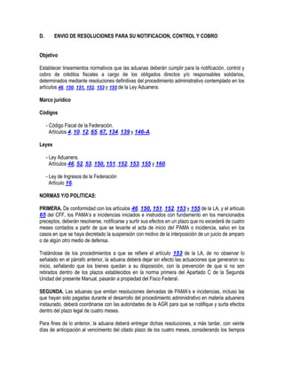 Manual de operacion aduanera