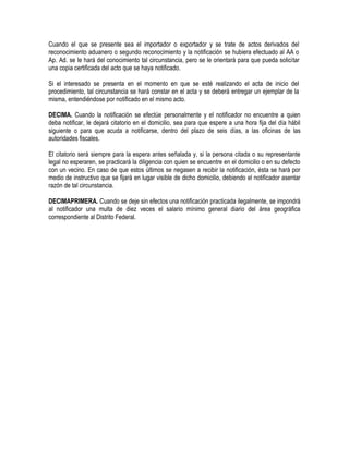 Manual de operacion aduanera