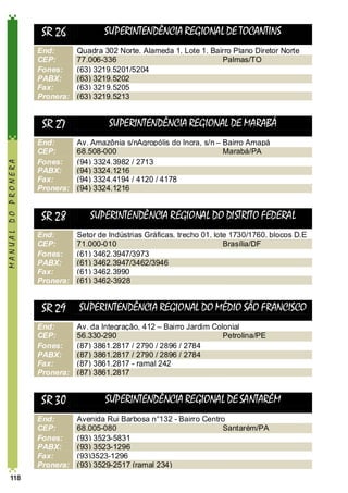 118

MANUAL DO PRONERA

 