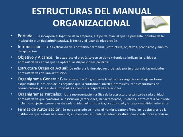 Manual de organización
