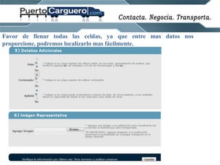 Favor de llenar todas las celdas, ya que entre mas datos nos proporcione, podremos localizarlo mas fácilmente. 