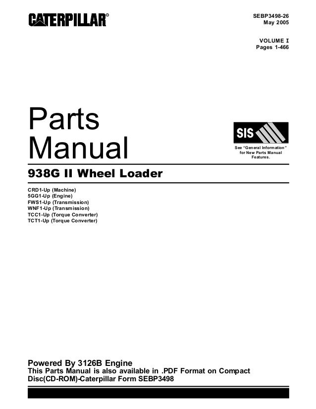 Cat Parts Catalog Pdf | Reviewmotors.co cat 920 loader wiring diagram 