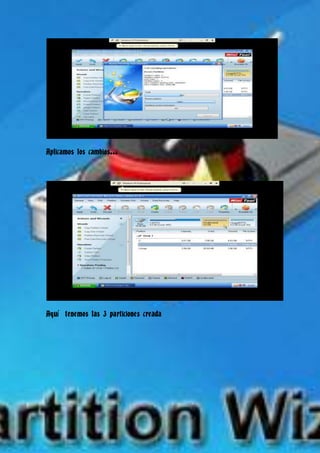 Manual de partition wizard | DOCX