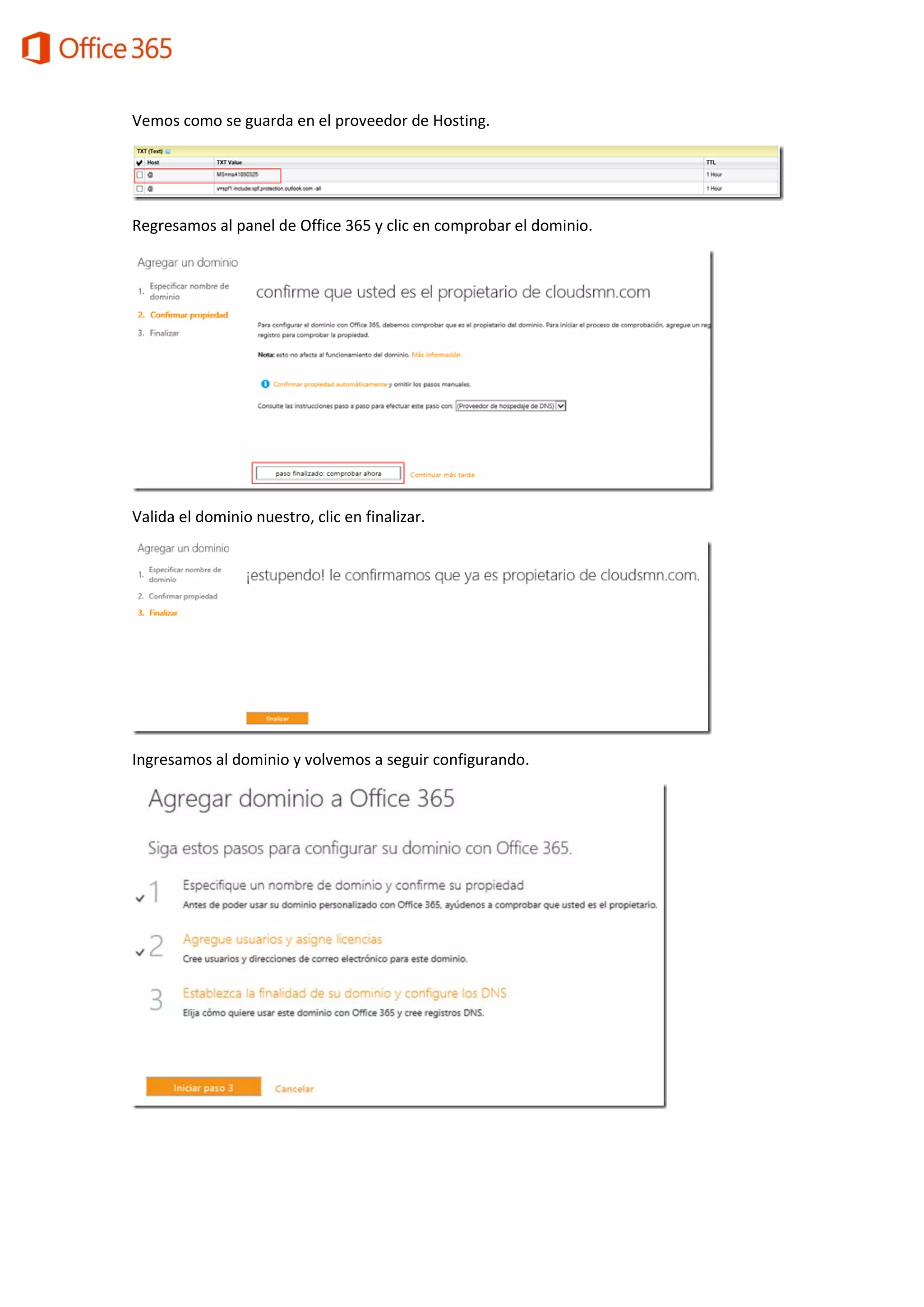 Manual de paso a paso microsoft office 365 intermedio v.1.2 | PDF ...