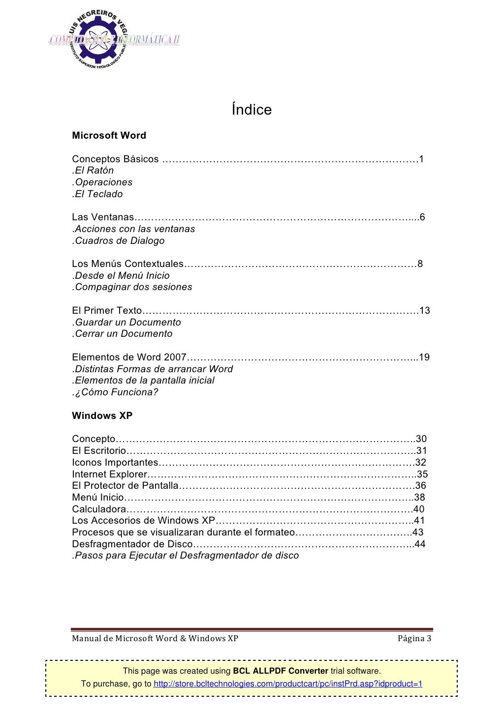 Manual De Pdf Word