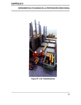 CAPÍTULO 3
HERRAMIENTAS UTILIZADAS EN LA PERFORACIÓN DIRECCIONAL
37
Figura N°. 3.22 Estabilizadores
 