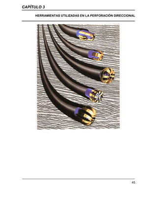 CAPÍTULO 3
HERRAMIENTAS UTILIZADAS EN LA PERFORACIÓN DIRECCIONAL
45
 