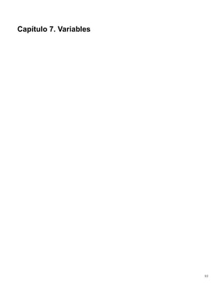 Capítulo 7. Variables
93
 