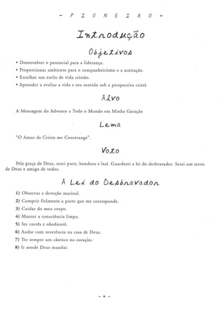 Manual de Pioneiro