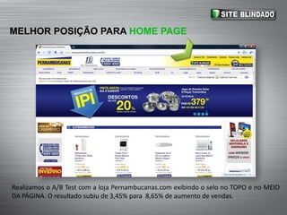 MELHOR POSIÇÃO PARA HOME PAGE