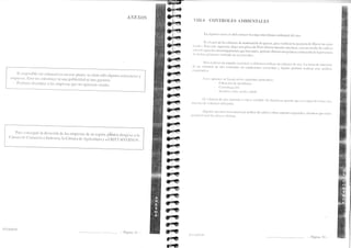 I.IYGINOV _ pá_eina 5l _ 
ll (;l¡1-o 
- P/rgina 50 - 
ANEXOS -le 
ots 
oF{ 
ú'fp 
Ol+{r 
oi+il 
ü+ú 
ci+ü 
otio 
üitr 
oile 
ü++e 
aF'it 
oÉT 
o|{¡ 
er+o riü 
ar+t| A;t 
er|o 
.Ff 
ñrñl 
dO 
ti+lr 
]+l 
't|iñl r 
cÉrr üff 
r|fli 
rrfi 
/IIT.4 CONTROLES ANIBIENTALES 
ijll atsultos c¿tsos es útil conocer la carga microbiana anlbiental clel aire. 
Es el caso de las cilnlaras cle macluración de quesos, para verificar la ausencia de D1¿i¿.or.en estos 
loclLlc's Plila este stlpttesto, d.1ar una placa cle Petri abiert¿ duf¿tnte una hor¿, con un medio de cultivo 
se lcct i Yo ¡rllt-il los nl ict oorgan i snros que buscamos, pernrite obtener una pri rne ra estinrac ión cic la pr.esenc ia tle dichos gérntencs (nrétodo no f!,conocido). 
Prra le'alizar un estrrclio cLlrntit¿tivo cl..bentos utiIizl¡_ 
ilc Lrrr voltnnc'n clc lire constante en condiciones ci¡nocidls 
errrntittrtir o. 
un colcctor dc aire . L¡ to¡l¿ de ntuc'stnrs 
¡, frlacias pernrite realizlr este rnjllisis 
Etos irpilriitos sc ltrislrn crr los sigLiientes principios. 
Fi Itr-acirin clc ntcnlblula 
-- Ce.ntl.ilirctrcirin 
- Sir'r.nbrli sobr(. ntclli(l sólid(r 
F'l r tllL¡lltcll dc aitc itspirliclo cs fi-jo o larrable. se e lcgrra un apluto rlrle ser cirplz de to',r rirf, 
rrL¡astrit dc Volrulcn suficientc. 
Algulttls al)¿ratos ncccsitlt¡.1 trsar nre¡lios de cultivo sobfc soportes especialc's. nrientr¡s qu!. otros perrnitcn usrr las ¡lacirs cllisic¿s. 
, ¡r-.¿if 
 