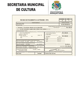 Manual de prestação de contas