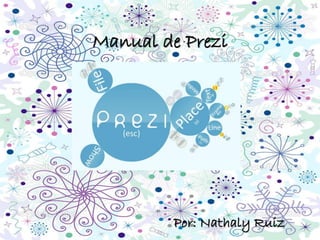 Manual de Prezi
Por: Nathaly Ruiz
 