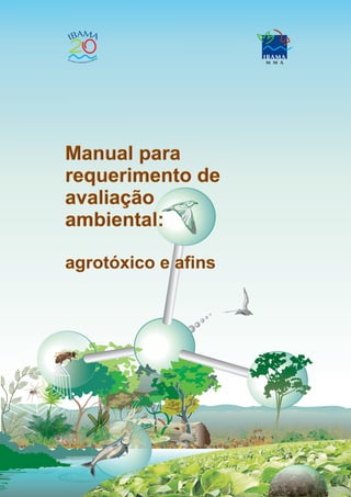 IBAMA
                     M M A




Manual para
requerimento de
avaliação
ambiental:

agrotóxico e afins
 