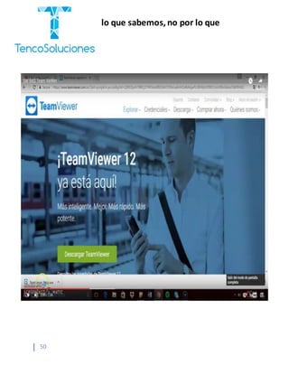 “Cobramos por lo que sabemos,no por lo que
hacemos.”
50
 