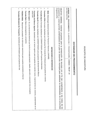 Manual de procedimientos