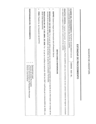 Manual de procedimientos