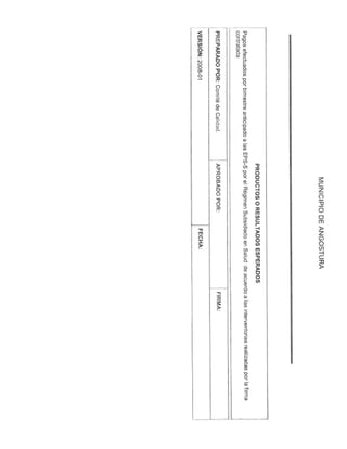 Manual de procedimientos