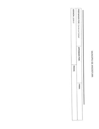 Manual de procedimientos