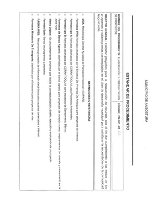 Manual de procedimientos