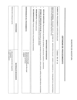 Manual de procedimientos