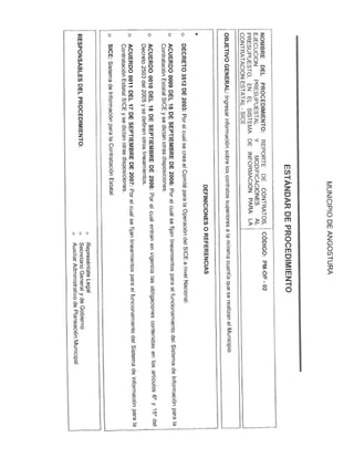Manual de procedimientos