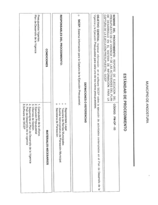 Manual de procedimientos