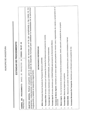 Manual de procedimientos