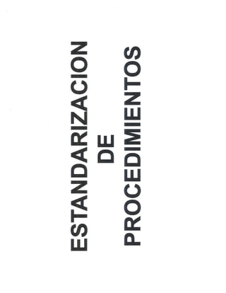 Manual de procedimientos