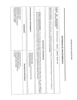 Manual de procedimientos