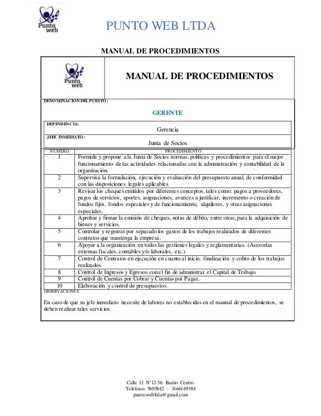 ejemplo de un manual de politicas normas y procedimientos ejemplo de un manual de politicas normas y procedimientos
