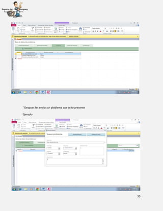 55
° Despues les envias un ploblema que se te presente
Ejemplo
 