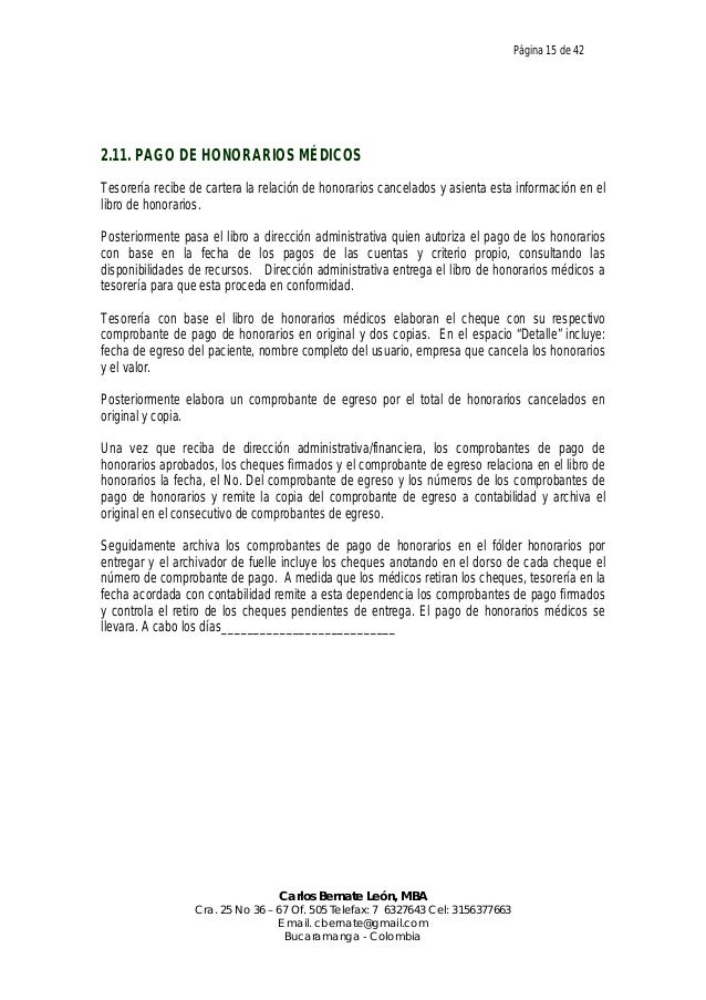 Manual de procedimientos administrativos y operativos de 