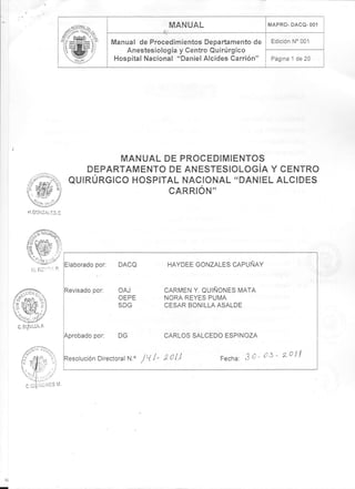 MANUAL DE PROCEDIMIENTOS DE CENTRO QUIRUGICO Y ANESTESIOLOGIA.pdf