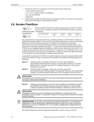 Manual de programacion nfs2 640 e (52742sp) | PDF
