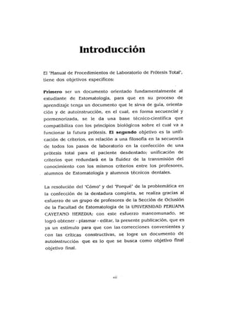 Manual de protesis total