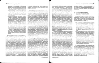 82 / Manual de psicología comunitaria
la realidad de la comunidad. A la capacidad
de sentir con el otro (empatia psicológica) se
ha de unir aquí la experiencia psicosocial
—adquirida a través de prácticas o estancias
en la comunidad— con los asuntos de interés
y forma específica en que la gente los perci-
be y afronta. Las «prácticas» serían, así, esen-
ciales para la formación integral del psicó-
logo comunitario.
• Mediadores y agentes de cambio locales.
Cuando las diferencias sociales o culturales
son muy grandes (trabajo con comunidades
indígenas, emigrantes, gitanos, grupos muy
marginados, etc.), no basta con la empatia,
necesitaremos la ayuda de mediadores cua-
lificados que hagan de «puente» con la co-
munidad. Los mediadores pueden ser líderes
locales, personas con una cierta formación
que entienden los valores de clase media y
cultura ilustrada típicos del interventor o per-
sonas con especiales cualidades psicológicas
y sociales. Se puede también formar a agen-
tes locales como interventores o dinamiza-
dores reales, limitándose el profesional a
facilitar y seguir el proceso como consultor
externo.
Proactividad, cercanía a la comunidad, bús-
queda, flexibilidad y optimización de recursos. El
trabajo comunitario busca anticiparse a los pro-
blemas y conflictos atajando sus causas y buscan-
do sus orígenes sociales, ambientales y psicológi-
cos (capítulo 12), en vez de limitarse a eliminar o
revertir las consecuencias o efectos de esos con-
flictos o problemas. La adopción de un modelo
activo y «de búsqueda» y el acercamiento territo-
rial y sociocultural a la comunidad son estrategias
que facilitan mucho la prevención al permitir el
contacto directo con las dinámicas psicosociales
comunitarias; el uso de indicadores sociales obje-
tivos (capítulo 6) y los informes de los mediadores
comunitarios formales o informales también son
de gran utilidad. La flexibilidad en el uso de mé-
todos de evaluación y de intervención —según las
demandas situacionales— y la optimizacióon e
integración de recursos ya descrita al diferenciar
el enfoque comunitario del clínico-médico son,
también, características propias del enfoque inter-
ventivo comunitario.
Globalidad y contextualización. La evalua-
ción comunitaria debe ser global y contextual
(usando la «imaginación sociológica» glosada por
W. Mills en 1959) para entender los distintos as-
pectos de los asuntos comunitarios en su mutua
relación y con respecto al contexto social inme-
diato. Y es que no sólo las personas son variables,
sino también las comunidades, cuyas caracterís-
ticas, recursos y perspectiva social y cultural pue-
den diferir notablemente, por lo que el mismo
fenómeno problemático o positivo puede adquirir
significados diferentes en comunidades o contex-
tos sociales distintos. Algo similar sucede con la
intervención: no hay soluciones prefabricadas um-
versalmente válidas; una estrategia que ha fun-
cionado bien en una comunidad puede fracasar en
otra con parámetros contextúales o estratégicos
(interés de la gente, recursos económicos, historia
reciente con el tema, estructura social, sistemas
de solidaridad, etc.) distintos. Con frecuencia ha-
brá que modificar los programas o las estrategias
de acercamiento e intervención en función de la
visión global obtenida mediante la evaluación ini-
cial del contexto concreto.
Perspectiva procesal de largo plazo. El cam-
bio social es mucho más lento y dificultoso que el
cambio individual al que el psicólogo está acos-
tumbrado. Es preferible, por tanto, adoptar una
concepción procesal de largo plazo en que la inter-
vención comunitaria sea vista más como un intento
de modificar ciertos procesos sociales en una di-
rección deseable que como una acción específica
que resolverá problemas o alcanzará metas espe-
cíficas. No es, entendámonos, que los objetivos
no sean importantes, sino que importan más por
señalar orientaciones y direcciones que guíen los
procesos sociopsicológicos que como hitos o metas
a alcanzar a través de acciones seleccionadas. Es
mejor, por tanto, que el interventor comunitario
adopte una perspectiva temporal de largo plazo
situando los objetivos en un continuo temporal
© Ediciones Pirámide
Psicología comunitaria: concepto y carácter I 83
(corto, medio'y largo plazo) según la «profundi-
dad», dificultad o resistencia a ser modificados
que presenten los asuntos de interés. Situaciones
o temáticas en que, por ser particularmente resis-
tentes al cambio, habremos de esperar progresos
lentos y plazos de tiempo largos incluyen: los pro-
blemas con raíces culturales profundas —como
el racismo o el cambio de roles de género— que,
al ser interiorizadas en la socialización primera,
resultan difícilmente reversibles en los adultos; los
fenómenos que comportan beneficios psicológicos
o sociales secundarios de los que la gente será
reacia a desprenderse, como la discriminación, los
privilegios sociales o distintas formas de domi-
nación; procesos que conllevan un grado notable
de disciplina o de sacrificios —económicos, de
tiempo, de esfuerzo, etc.— a largo plazo; cualquier
modificación de la situación que suponga cambios
grandes o repentinos del papel de los actores so-
ciales; si el cambio genera temor o ansiedad ante
lo desconocido, podemos asumir que, cuanto más
cambio de rol impliquen, más resistencias podemos
esperar de los afectados.
Ilustremos la globalidad y perspectiva temporal
en el caso del maltrato a mujeres. ¿Qué plantea-
miento temporal de solución haríamos? Teniendo
en cuenta los distintos tipos de factores involucra-
dos, sería útil considerar acciones en tres momen-
tos temporales: a corto, medio y largo plazo. En el
corto plazo, deberíamos crear refugios para acoger
a las mujeres que están siendo maltratadas y ga-
rantizar su seguridad física y psicológica. A medio
plazo, convendría establecer programas psicoso-
ciales —de «reinserción» social— para facilitar la
vuelta a la comunidad de las maltratadas en base
al apoyo psicosocial (recuperación de autoestima
y relaciones sociales), jurídico (asesoría legal) y
formativo para iniciar la búsqueda de trabajo. A
largo plazo, deberíamos poner en marcha progra-
mas de sensibilización y educación en la escuela
—para los niños y niñas— y en la comunidad para
los hombres y mujeres adultos, sobre el problema
en sí y, sobre todo, sobre las actitudes —machismo,
sumisión, etc.— asociadas. Es importante notar
que, para atajar el maltrato, no debemos elegir
uno u otro componente de intervención —o uno u
otro plazo temporal—: los tres componentes —y
sus respectivos planteamientos temporales— son
necesarios; cualquiera de ellos por separado es
insuficiente.
8. ACCIÓN COMUNITARIA:
ESENCIA Y SIGNIFICADO
¿Cuáles son los ejes de la acción o intervención
comunitaria, los vectores desde los que despliega
como forma de actuar tanto sus contenidos psico-
sociales (PC) como de otro tipo? Los siguientes
(esquematizados en el cuadro 2.7.
• La comunidad local; destinatario y soporte
territorial de la intervención comunitaria y
de procesos y características —integralidad,
recursos, participación y organización global
y contextual; cuadro 2.6, puntos 2, 3, 4 y
8— que nacen de la comunidad geográfica o
se organizan siguiendo su estructura territo-
rial.
• La comunidad psicosocial y cultural punto de
partida y de llegada —a la vez que objetivo a
desarrollar en la intervención comunitaria—
promoviendo relaciones, integración y recur-
sos personales y sociales (puntos 1, 2 y 3 del
estilo interventivo comunitario).
• Desarrollo humano, objetivo perseguido por
la PC partiendo de los recursos humanos y
sociales existentes y usando la participación
y activación social y el establecimiento de re-
laciones más igualitarias (punto 5, cuadro 2.6)
como «métodos» microsociales.
El desarrollo humano es, pues, el referente utó-
pico básico de la acción comunitaria, tal y como es
aquí entendida: el despliegue de aquello que —como
personas en relación y como miembros de una co-
munidad— podemos llegar a ser. Marca el concep-
to nuclear que la PC debe investigar y definir en la
teoría y promover y ayudar a alcanzar en la prácti-
ca, orientando hacia el análisis y evaluación inicia-
les, de manera que, en un caso o situación, nos
haríamos tres preguntas básicas:
© Ediciones Pirámide
 