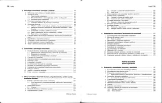 2. Psicología comunitaria: concepto y carácter 59
1. Diferencias con la clínica y el modelo médico 59
2. Visiones de la PC 63
2.1. Salud mental comunitaria 63
2.2. PC estadounidense: ciencia aplicada, cambio social y poder 64
2.3. Psicología social comunitaria 67
3. Psicología comunitaria: norte y sur 68
3.1. Concepto «mínimo» de psicología comunitaria 68
4. Diferencias norte-sur 69
4.1. Objetivo: cambio social radical, calidad de vida y empoderamiento... 69
4.2. Método de actuación: participación, autogestión comunitaria y plani-
ficación 71
4.3. Comunidad, sociedad y problemas sociales 71
4.4. Papel: colaboración, servicio comunitario y política 72
4.5. Base teórica e investigadora 72
5. Concepto sintético de psicología comunitaria: intervención y desarrollo pro-
cesal 73
6. Ingredientes y características básicas 76
7. El enfoque o «estilo interventivo» comunitario 78
8. Acción comunitaria: esencia y significado 83
9. Tareas y procesos psicosociales involucrados 85
3. Comunidad y psicología comunitaria 93
1. Evolución histórica: modernidad, globalización y comunidad 94
1.1. Modernización, industrialización y declive de la comunidad 94
1.2. Búsqueda de comunidad 95
1.3. Globalización, posmodernidad y localidad 96
2. Conceptos de comunidad 97
3. Una nueva síntesis: la comunidad como tejido relacional 99
4. Funciones y tipos 101
5. Comunidad y sociedad 103
6. Las dimensiones básicasde la comunidad 105
7. Resumen: la comunidad en psicología comunitaria 110
8. Evaluación de la comunidad: dimensiones estructurales 110
9. Enfoques analíticos 111
10. Análisis y evaluación integrada 113
11. Cómo «construir» comunidad 116
4. Otros conceptos: desarrollo humano, empoderamiento, cambio social,
problemas sociales 121
1. Carácter y panorámicade la teoría comunitaria 121
1.1. Nivel mesosocial y multifuncionalidad: explicación, intervención y
valoración 121
2. Salud mental positiva 124
2.1. Criterios 125
3. Desarrollo humano y suministros sociales 127
4. Empoderamiento y poder 131
© Ediciones Pirámide
índice / 13
4.1. Concepto y carácterdel empoderamiento 132
4.2. Poder social 135
5. Cómo empoderar a la comunidad: modelos operativos 138
6. Cambio social y comunitario 141
6.1. Concepto y formas del cambio social 141
6.2. Contenidos del cambio comunitario 143
7. El cambio psicosocial y sus límites 144
7.1. Potencial y límites del abordaje psicosocial 146
8. Principios operativosdel cambio social 147
9. Problemas sociales 151
9.1. Definición e ingredientes 151
9.2. Enfoques teóricos: causas, efectos y soluciones 153
Investigación comunitaria. Sentimiento de comunidad 159
1. La investigación como intercambio cooperativo 160
2. Elección de método y nivel 162
2.1. Nivel de análisis 163
3. Metodologías y asunciones implícitas 164
4. Panorámica metodológica: enfoques analíticos 166
5. Enfoques operativos 169
6. Investigando la comunidad psicológica 171
7. Sentimiento de comunidad 172
8. La comunidad y sus habitantes 173
9. Midiendo el SC: la escala 174
10. Estructura: relación, territorio y teoríade la comunidad 176
11. Relaciones del SC: participación, pertenencia y cambio social 178
12. Conclusión: potencial y límites; valores y lealtades del investigador 179
PARTE SEGUNDA
Bases operativas
Evaluación: necesidades, recursos y resultados 187
1. La evaluación social como metodología utilitaria 187
2. La evaluación como proceso social 190
3. Evaluación comunitaria y poder 194
3.1. Implicaciones prácticas: participación, democracia y empoderamiento.. 195
4. La práctica: principios reguladores : 196
4.1. La evaluación en el proceso interventivo ' 196
5. Conocimiento instrumental 197
6. Valoración social, no diagnóstico psicológico 198
7. Multidimensionalidad: temas, actores, métodos 200
8. Proceso 203
9. Funciones interventivas 203
10. Enfoques y métodos de evaluación de necesidades 205
10.1. Métodos verbales 206
10.2. Otros métodos 208
 