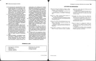 182 / Manual de psicología comunitaria
10. El sentimiento de comunidad (SC), el com-
ponente psicológico de la comunidad, su per-
cepción subjetiva, es un tema teórica y so-
cialmente relevante que ha sido objeto de
análisis social desde la modernización e in-
dustrialización y de investigación empírica
desde los años sesenta del pasado siglo.
11. Las investigaciones realizadas sobre todo en
EUA con cuestionarios han mostrado que el
SC puede ser medido a través de escalas ver-
bales fiables, estructuralmente formadas por
dos componentes ya reiterados en la litera-
tura teórica: uno, más potente, relacional, y
otro territorial que tiene relaciones significa-
tivas con la edad, el tiempo de residencia (real
y esperada) en la comunidad y, esporádica-
mente, con otras variables.
12. Para examinar esas medidas y datos en nues-
tro contexto sociocultural, se plantea una in-
vestigación del SC en un barrio altamente
comunitario de Barcelona. En base a la teoría
de Sarason, se construye una escala de 18
ítems que cubren las tres dimensiones básicas
de contenido del concepto —interacción so-
cial, arraigo territorial e interdependencia—
y que los análisis muestran robustamente
fiable.
13. Según los resultados —convergentes con aná-
lisis teóricos y empíricos previos—, la es-
tructura subyacente al SC está formada por
un factor dominante, interacción vecinal, y
otros dos menores, arraigo territorial e in-
TÉRMINOS
• Investigación comunitaria
• Metodología
• Enfoques analíticos
• Enfoques operativos
terdependencia. Se confirma así el carácter
básicamente relacional del SC cuyo núcleo
central —en las sociedades industrializadas—
es la interacción social de base territorial
(vecinal), complementada con la interacción
social general, desterritorializada. Ello apoya
—con matices— los análisis que distinguían
(capítulo 3) comunidad simbólica y comuni-
dad territorial y sugerían el declive sustanti-
vo de esta última, sin desestimar su papel
generador de comunidad simbólica.
14. El SC está sustancialmente ligado a la edad
y, mucho menos, al tiempo de residencia en
la comunidad. Algo coherente con las inter-
pretaciones —históricas y dinámicas— que
proponen que la comunidad y el SC se desa-
rrollan a partir de la vida común y la expe-
riencia compartida.
15. La participación local (baja, de carácter lú-
dico-recreativo y a cargo de unas pocas per-
sonas) no parece, en cambio, relacionada con
el SC, como sugiere la lógica y habían apun-
tado débilmente algunas investigaciones pre-
vias.
16. El estudio del SC, de su naturaleza y relacio-
nes parece una línea fructífera de investiga-
ción comunitaria que ilustra las metodologías
verbales empíricas que merece la pena pro-
seguir, ampliando su base conceptual y ex-
periencia sociocultural (incluyendo la de los
másjóvenes) y usando también enfoques cua-
litativos y consideraciones valorativas.
CLAVE
• Sentimiento de comunidad
• Interacción vecinal
• Arraigo territorial
© Ediciones Pirámide
Investigación comunitaria. Sentimiento de comunidad I 183
LECTURAS RECOMENDADAS
Heller, K. H., Price, R. H., Reinharz, S., Riger, S. y Wan-
dersman, A. (1984). Psychology and community chan-
ge. Pacific Grove: Brooks/Cole.
Los capítulos 3 y 4 presentan la panorámica más
amplia de los métodos —no verbales— de investiga-
ción.
Bloom, B. L. (1984). Community Mental Health (2.a
edic). Nueva York: Brooks/Cole.
Descripción clara de diversos enfoques de estudio
de la comunidad, ilustrados con la descripción de una
comunidad específica.
Sarason, S. B. (1974). The psychological sense of com-
munity: Prospectsfor a Community Psychology. San
Francisco: Jossey-Bass.
Descripción crítica y teoría del sentimiento de
comunidad y su significado social en la escena con-
temporánea.
Sánchez Vidal, A., Zambrano, A. y Palacín, M. (comps.)
(2004). Psicología comunitaria europea: comunidad,
poder, ética y valores. Barcelona: Publicacions de la
Universitat de Barcelona.
El capítulo III es un muestrario de puntos de vis-
ta y estudios europeos (italianos sobre todo) sobre el
sentimiento de comunidad, sus implicaciones y apli-
caciones sociales.
Newbrough, J. R. y Chavis, D. M. (eds.) (1986a). Psy-
chological sense of community, I: Theory and con-
cepts. Journal of Community Psychology, 14 (1).
Colección de artículos sobre el sentimiento de
comunidad desde una perspectiva estadounidense,
mayoritariamente empírica.
Fisher, A. T., Sonn, C. C. y Bishop, B. J. (2002). Psy-
chological sense of community: Research, applica-
tions and implications. Nueva York: Kluvwer Aca-
demic/Plenum.
Compilación de artículos sobre investigación,
aplicación y teoría del sentimiento de comunidad en
el ámbito anglosajón y australiano.
© Ediciones Pirámide
 