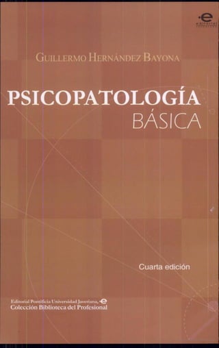 Manual de psicopatologia basica