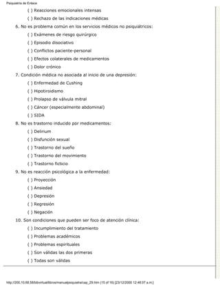 Manual de psiquiatria