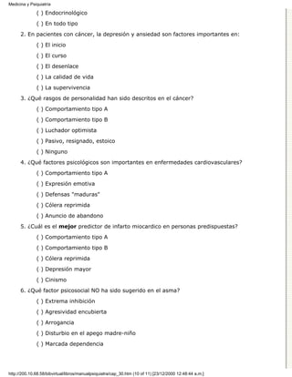 Manual de psiquiatria