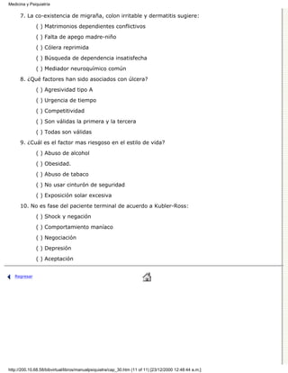 Manual de psiquiatria
