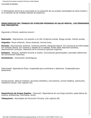 Manual de psiquiatria