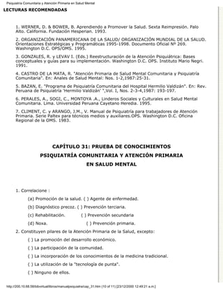 Manual de psiquiatria