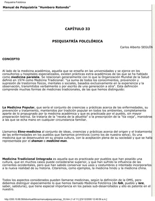Manual de psiquiatria